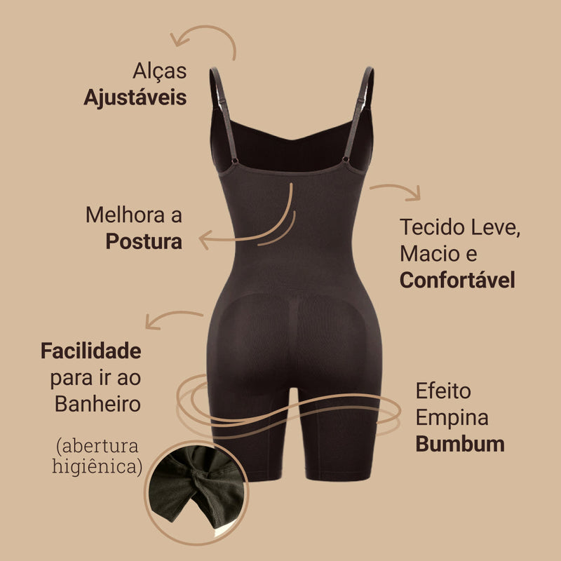 Body Modelador - Up Shaper - Compre 1 Leve 2 + Brinde Calcinha Modeladora